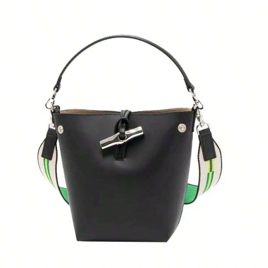 Longchamp Roseau Box Bucket Bag Black SHEIN USA