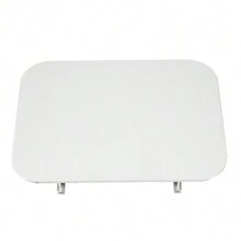 1pc White Fireplace Fan Heat Shield, High Temperature Insulation Pad, For Home & Outdoor Use - White - View 7