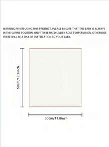 1 Stück Neugeborenen Baby Kissen, atmungsaktiv, weich und bequem, beruhigendes Stützkissen für ruhigen Schlaf, waschbar für Babyjungen und -mädchen