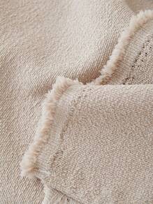 1 pièce Couverture de jet de canapé imperméable de couleur unie pour toute saison, protecteur de meuble lavable en machine pour animaux de compagnie, décoration d'intérieur