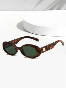 Kính thời trang hình bầu dục cổ điển cho nam nữ Kính thời trang tròn hẹp hợp thời trang Y2K Kính thời trang hình bầu dục cổ điển cho nữ Kính thời trang bãi biển gọng nhỏ Kính thời trang phong cách retro thập niên 90 Kính thời trang có bản lề kim loại hợp thời trang Nhiều màu sắc có sẵn - Nhiều màu - Xem 18