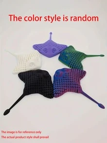 3D打印蝠鲼，可移动雕塑，泳池鱼缸装饰模型玩具，圣诞节和派对礼物推荐-多种颜色可选 - 彩色 - 查看 12