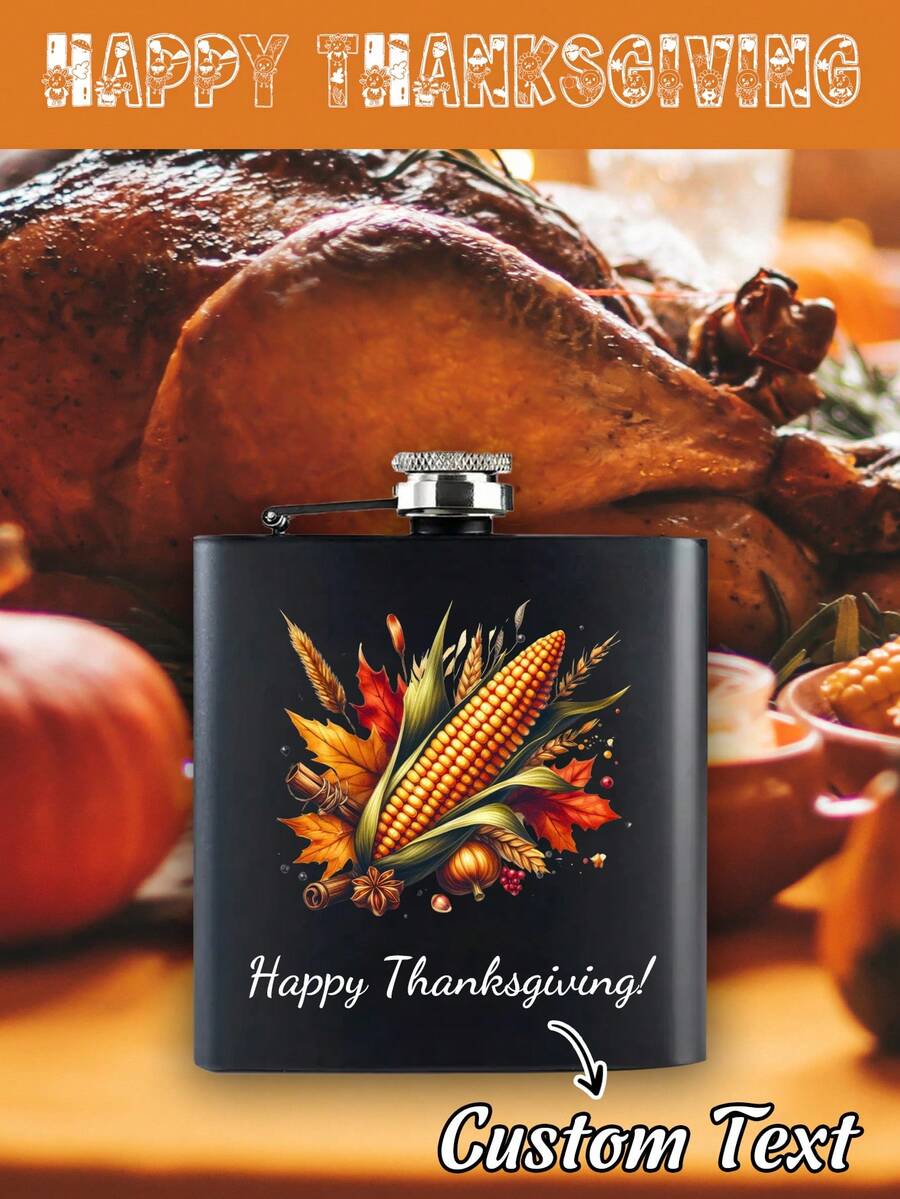 Personalized Alcohol Flask For Liquor Drinking Large Flasks For Man 6oz