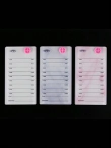 8 层亚克力睫毛收纳盒，化妆品容器盒，用于睫毛沙龙的透明柜展示架 1 件/8 层 - 彩色 - 查看 5