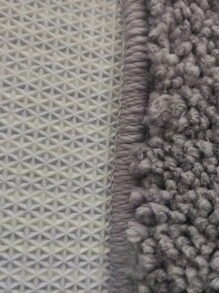 1 stuk creatieve asymmetrische zachte absorberende antislipmat, pootvormige badmat, badkamer/woonkamer/slaapkamer/hal vloermat, badkamerdecoratie, badkameraccessoires, terug naar school