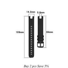 Pulseira de Relógio Inteligente de Silicone Macio para Substituição do Garmin Lily, Acessórios de Pulseira para Garmin Lily