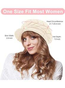 2 piezas Conjunto de gorro y guantes de punto para mujer, gorro de punto casual de moda, adecuado para uso diario en otoño/invierno, viajes al aire libre, senderismo, esquí, ciclismo, escalada, accesorios de invierno, atuendos de invierno