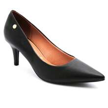 Kit 2 Vizzano Women's Pumps With Low Thin Heel Original - 黑與酒 - 查看 4