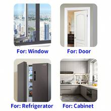 Lock Window Limiter, ABS Material, High-Rise Window Anti-Fall Building, Suitable For Window Locks, Sliding Doors, Window Lock Buckles - Multicolor - View 6