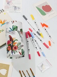 60 支/包双头染发笔，专为学生和艺术工作室使用而设计 - 彩色 - 查看 8