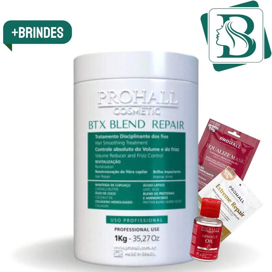 Prohall BBtox Blend Repair Organic Formaldehyde Free 1kg - 白色 - 查看 1