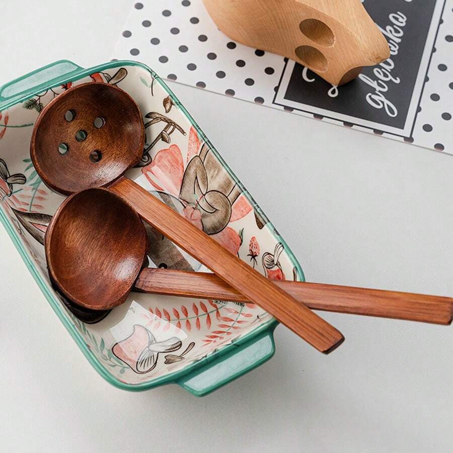 Japanese Ramen Spoon Restaurant Nanmu Wooden Turtle Shell Spoon Hot Pot