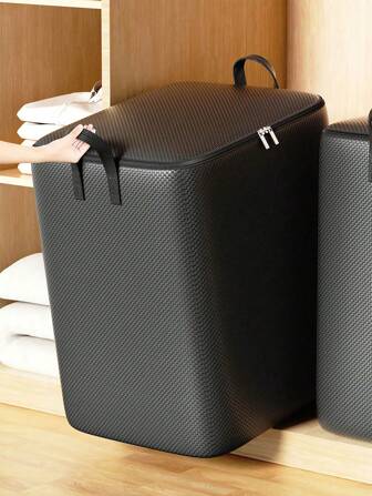 1pc Non-Woven Closet Organizer Storage Bag Clothes Quilts Storage Bag Large Capacity Moving Packaging Bags Luggage Bags Large Capacity Non-Woven Quilt Clothes Storage Bag Clothes Packaging Box Quilt Organizer Storage Bag