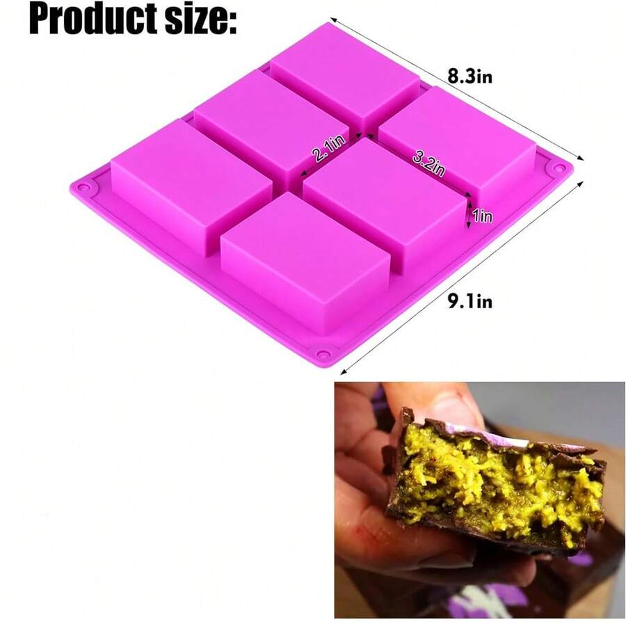 Chocolate Bar Mold Deep Thick Deep Chocolate Bar Mold For Filling