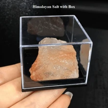 100% 纯天然水晶矿物标本，带盒，适合教学或家居装饰，最佳礼物 - 彩色 - 查看 35