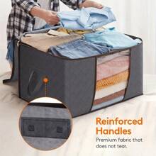 Blanket Coat Wardrobe Anti-Dust Moisture Insect Multipurpose Organizer Bag Box - WJ-1001 Organizer Bag Box (1 Unit) - View 7