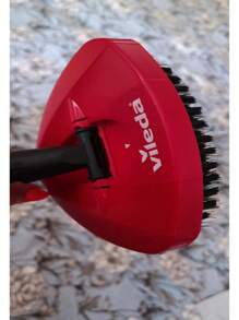 1/2 piezas Compatible con el cepillo de limpieza triangular grande RinseClean de O-Cedar, repuesto del cabezal de trapeador para cepillo y trapeador de piso, pieza de repuesto de herramienta de limpieza de piso del hogar - Rojo - Ver 8