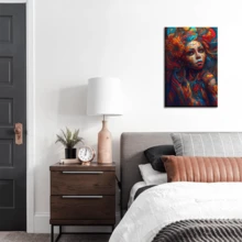 1 pieza de cuadro de belleza pintado enmarcado, lienzo, arte de pared, póster, impresión en lienzo, póster, obra de arte, arte de pared, pintura decorativa, sala de estar, decoración del hogar