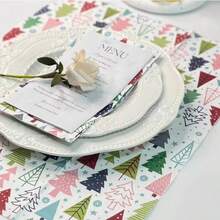 20 Stück dicke Weihnachtsservietten, farbenfrohe Weihnachts-Party-Dekorservietten, Dekorservietten, Restaurant Dessertladen Zuhause Party Zubehör, Weihnachtsservietten, Weihnachts-Cocktailservietten, Party-Dekoration