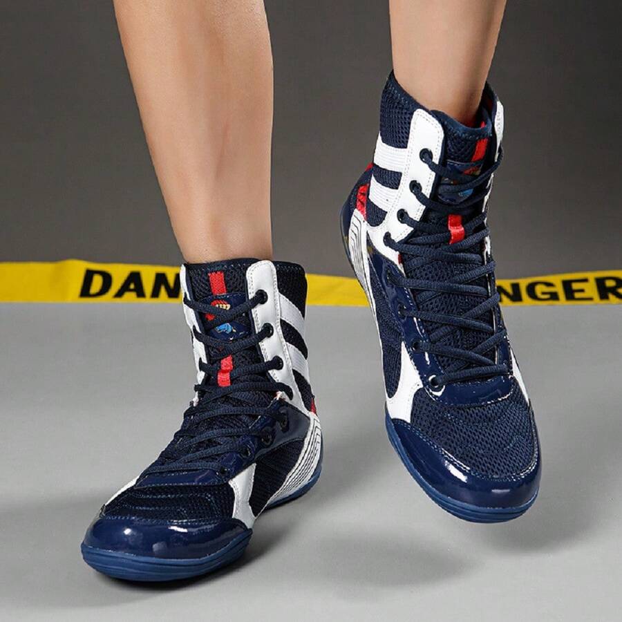 Mens' Lightweight Wrestling Shoes Unisex Breathable Fitness Shoes For