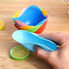 1 件装硅胶煮蛋器、耐热硅胶蒸蛋器、厨房小工具煮蛋器 - 彩色 - 查看 4