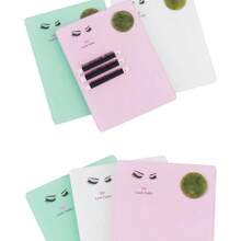 1/2/3pcs Acrylic Jade Stone Eyelash Extension Plate Tray Grafting Lashes Holder Glue Pallet Board Stand Pad Makeup Tools