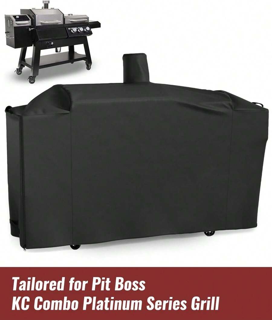 Grill Cover For Pit Boss KC Combo Platinum Series Grill, Heavy Duty And