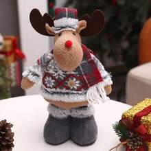 1pc Christmas Red Series Extendable Decoration Prop For Window Display Decor, 11.8-Inch Decoration, Christmas Decoration, Christmas Prop, Party Supplies And Collectible, Christmas & Birthday Gift (Clothing And Hat Pattern Placement Random) Christmas Decorations Home Christmas Gifts Christmas Decor - Multicolor - View 4