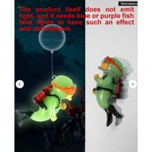 1PC Fish Tanks Aquarium Decoration, Diver Aquarium Decoration, Aquarium Accessories Fish Playmate For Fish Tank Suitable For All Kinds Of Fish Tanks Swimming Pool