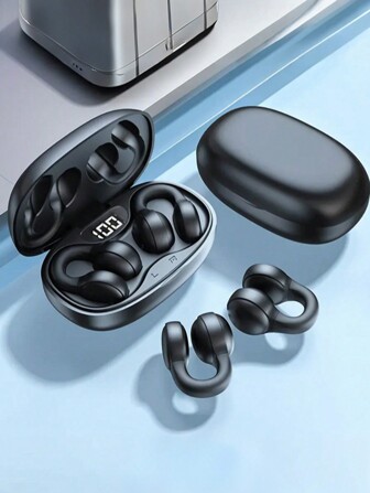 Draadloze oordopjes Touch Control oordopjes Clip-on oordopjes voor oordopjes Compatibel met iPhone oordopjes