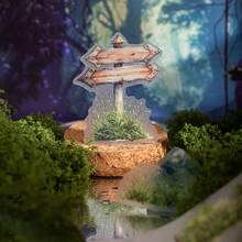 1 件山地草景观剪贴簿 DIY 材料贴纸卷 - 彩色 - 查看 3