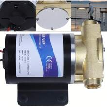 SENDERPICK [SENDERPICK]12V Bilgenpumpe Selbstansaugend Deckswaschpumpe Wasserpumpe Tauchpumpe Springbrunnenpumpe Membranpumpe Tiefrohrpumpe für Schiffsyachten Bordwassertanks (12V 23L/min)[Nice gift for your family&friend]