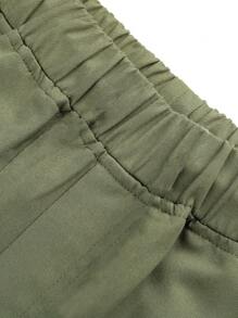 1pc Teen Girl Casual Straight Leg Jogger Pants With Pockets, Spring/Autumn/Winter, Athletic Wear