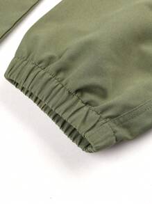 1pc Teen Girl Casual Straight Leg Jogger Pants With Pockets, Spring/Autumn/Winter, Athletic Wear