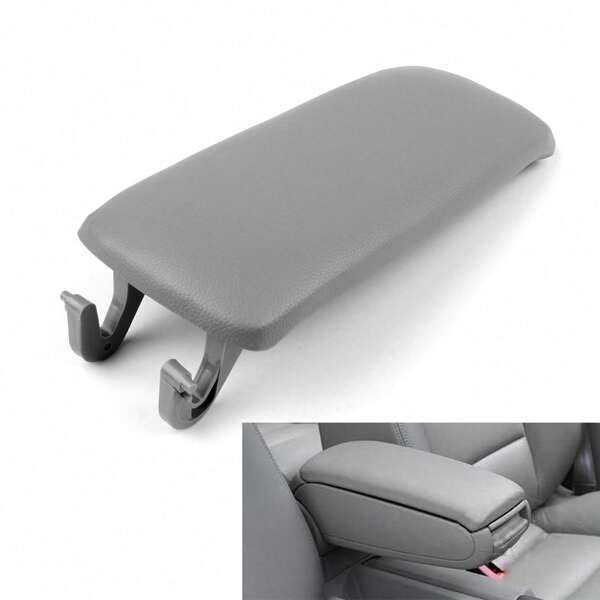 Tapa de la cubierta del reposabrazos de la consola central de PU para Audi A4 S4 A6 2000-2008