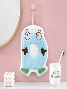 Khăn tay chữ hoạt hình, treo, thấm hút mạnh, nhanh khô, dùng tại nhà không rụng, khăn tay trẻ em/vải lau phòng tắm dày - nhiều màu - Xem 7