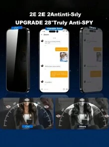 5 Packs Tempered Glas Cren Protectors Compatible With Iphone 11/12/13/14/15/16 Pro Max- Glossy Prvacy Screns, HD Clarty, Ant-Scratcth, Ant-Fingerpnnt 9H Hardness FullCoverage Gift For Birthday, Family, Friends Tempered Glass, Anti-Spy, Phone Screen Protector, Phone Accessories