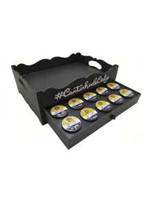 Three Hearts Coffee Corner Capsule Holder Tray MDF - Black - View 3