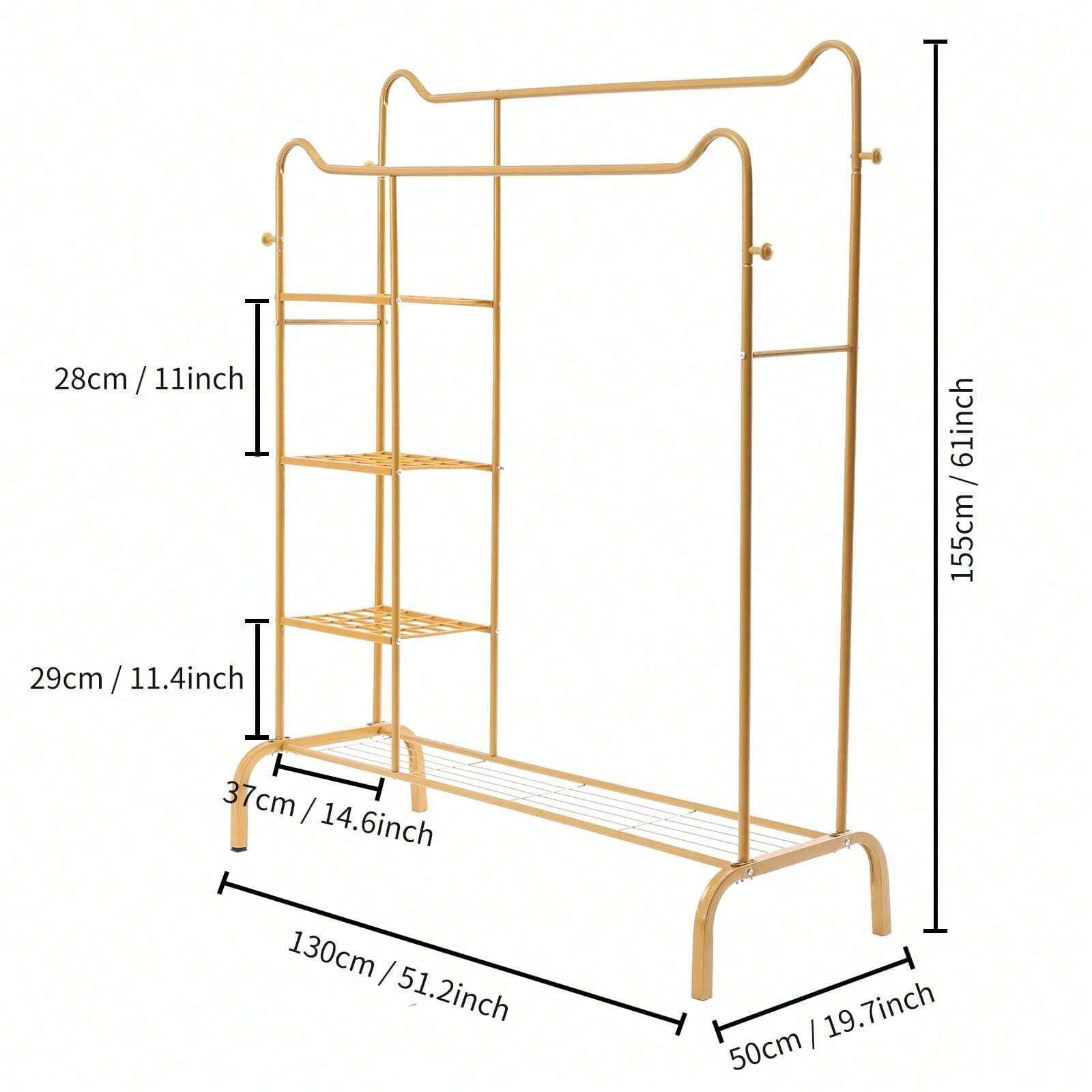 Clothing Rack Display Rack Standing Clothes Rack For Retail Store All