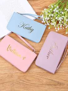 Regalos personalizados para damas de honor, bolsos personalizables para mujeres, regalos nupciales, regalos para damas de honor, bolsos personalizados para el grupo nupcial, recuerdos para despedida de soltera, bolsos y bolsas para mujeres