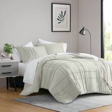 2/3 Pieces Bedding Comforter Set,Cozy Premium All Season Home Textile Fits Modern Bedroom Décor, Only 2-Pcs-Set For Twin-Twin XL Size,Christmas New Year Holiday Gifts - 銀色 - 查看 2