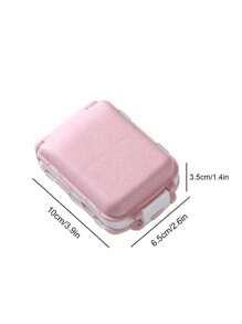 Portable Pill Box For Travel Moisture Proof Pill Organizer Reusable Pill Case For Men And Women Medicine Planner Daily Pocket Case To Hold Vitamin Medicine Medication And Supplement Home Travel Essential Accessories For Outdoor Office Back To School Camping Medical Emergency Bag Pill Container Medicine Box Medicine Organizer Medicine Storage