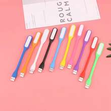 Ultra-Bright Mini USB LED Desk Lamp - Adjustable Arm, Non-Waterproof, Perfect For Home & Office Use With Laptops And Power Banks - Multicolor - View 2