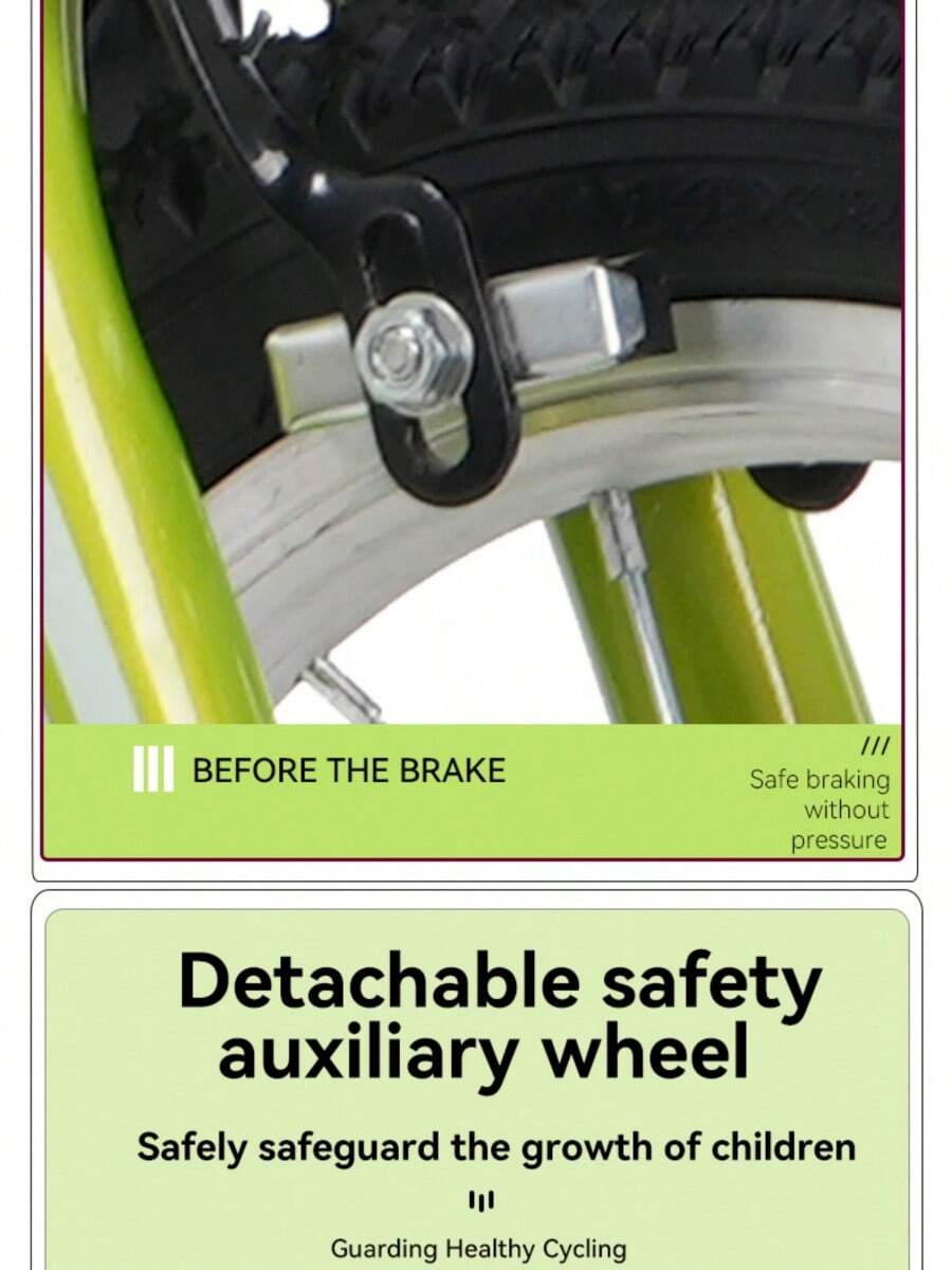 MAEYEA 16 Inch Sport Children'S Bicycle With Training Wheels And