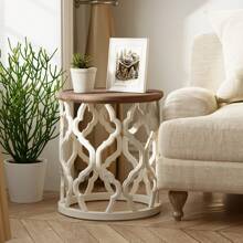 COZAYH Mesas - Bandeja de mesa blanca - Ver 3