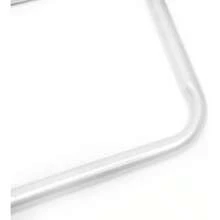 SENDERPICK Arco nupcial blanco de tubos de acero – Soporte decorativo desmontable con capacidad de carga de 5 kg y base cuadrada (pintura de alta temperatura, incluye tornillos de mariposa) para jardín, fiestas y sesiones fotográficas; estable e inoxidable. - 1 - Ver 8