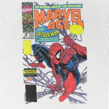SPIDERMAN Marvel Age Comic Cover T-Shirt - White - View 3