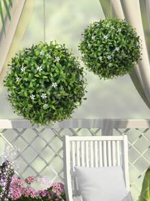 1pc Cây hoàng dương giả có bóng hoa, bóng cỏ nhỏ, đồ trang trí sân vườn, làm bằng vật liệu PE, cây nhân tạo, dễ tháo rời, trang trí cho ký túc xá trường học, văn phòng, tụ họp ngoài trời, lễ hội, giáng sinh, halloween, lễ hội thu hoạch, nhà, lối vào, khách sạn, nhà hàng, phòng khách, phòng ngủ, đám cưới, tiệc tùng, nhà bếp, sân vườn - màu xanh lá - Xem 1