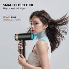 UKLISS High-Speed Hair Dryer With Rear Air Intake, Constant Temperature Negative Ion Hair Dryer, Bladeless Hair Dryer, Mom Gifts, Valentine's Day Gifts, Boyfriend Gifts, Valentine's Day Gifts, Pink, Cute, St. Patrick's Day - EU C Type Plug(220-240V) - View 4