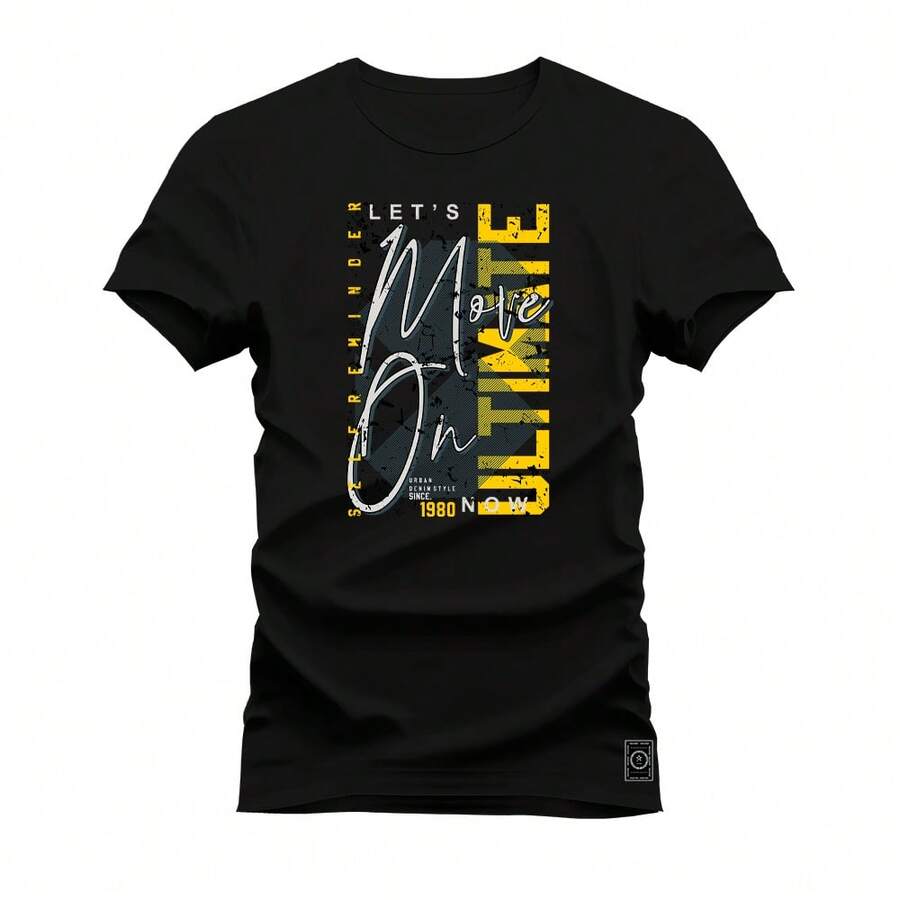 Nexstar Comfortable Printed Cotton T-Shirt Ultimate T-Shirt - màu đen - Xem 1